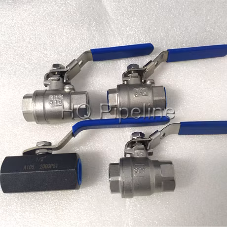 Stainless Steel Carbon Steel Bsp Threaded Water Ball Valve with Best Prices
