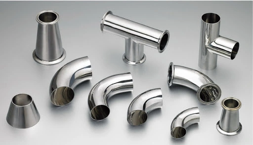 Factory Supply Sanitary Grade 304 316 Tee Stainless Steel Fittings