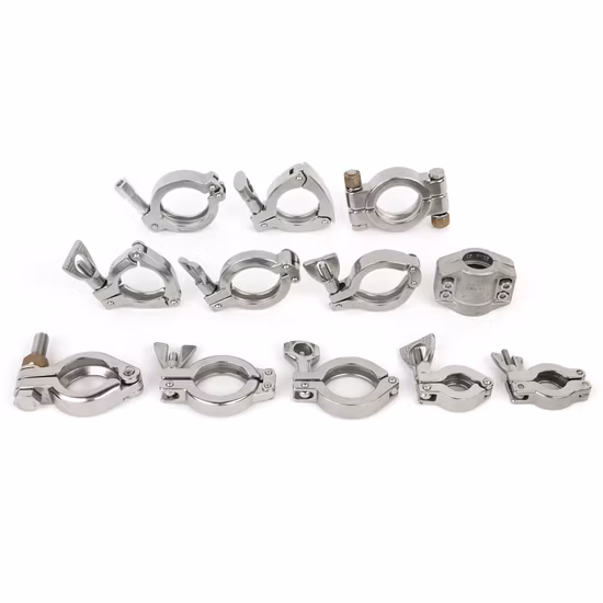 Stainless Steel Sanitary Tri Clamp Hose Adaptor/Reducer/Tee/Elbow Sanitary 3A Pipe Fittings